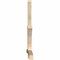 Ekena Millwork Davenport Rough Sawn Timber Gable Bracket, Douglas Fir, 108"W x 63"H x 4"D x 4"F, 14/12 Pitch GBW108X63X0404DAV00RDF - alternate 5